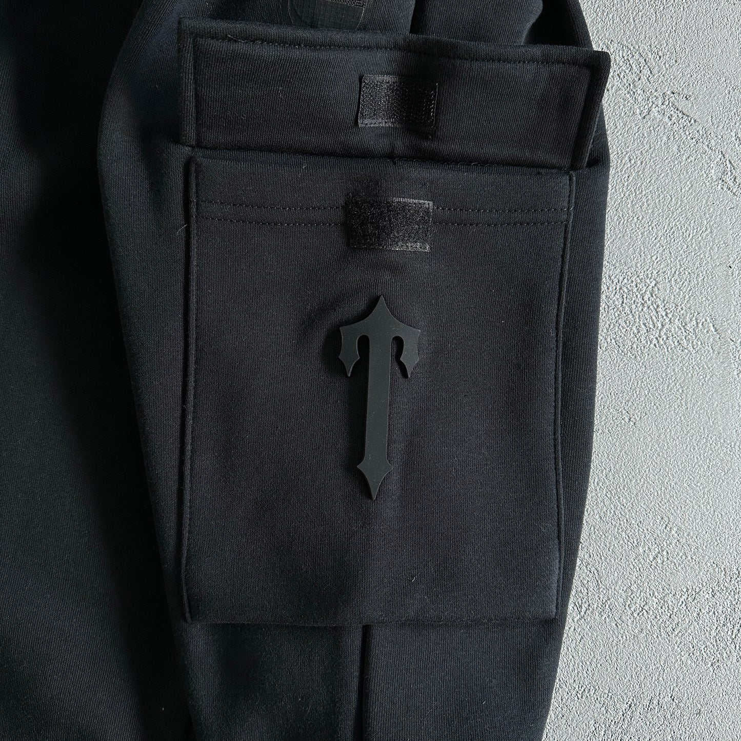 Conjunto TrapStar T-Fleece Preto