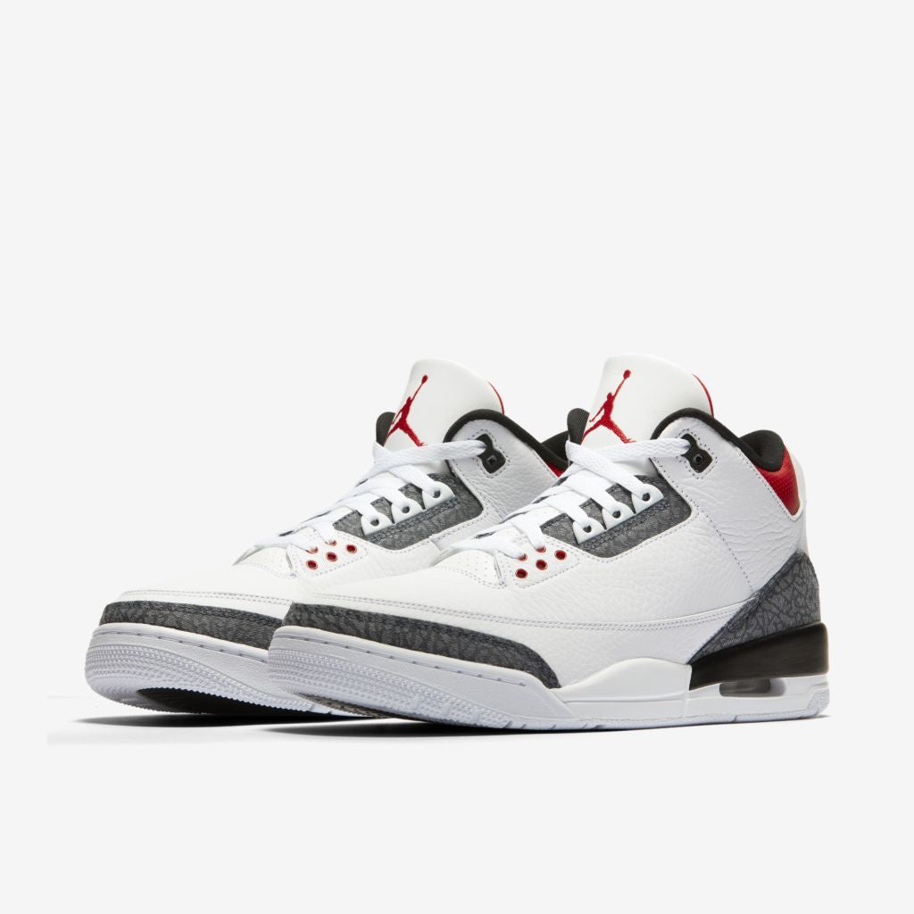 Air Jordan 3 Denim Fire Red