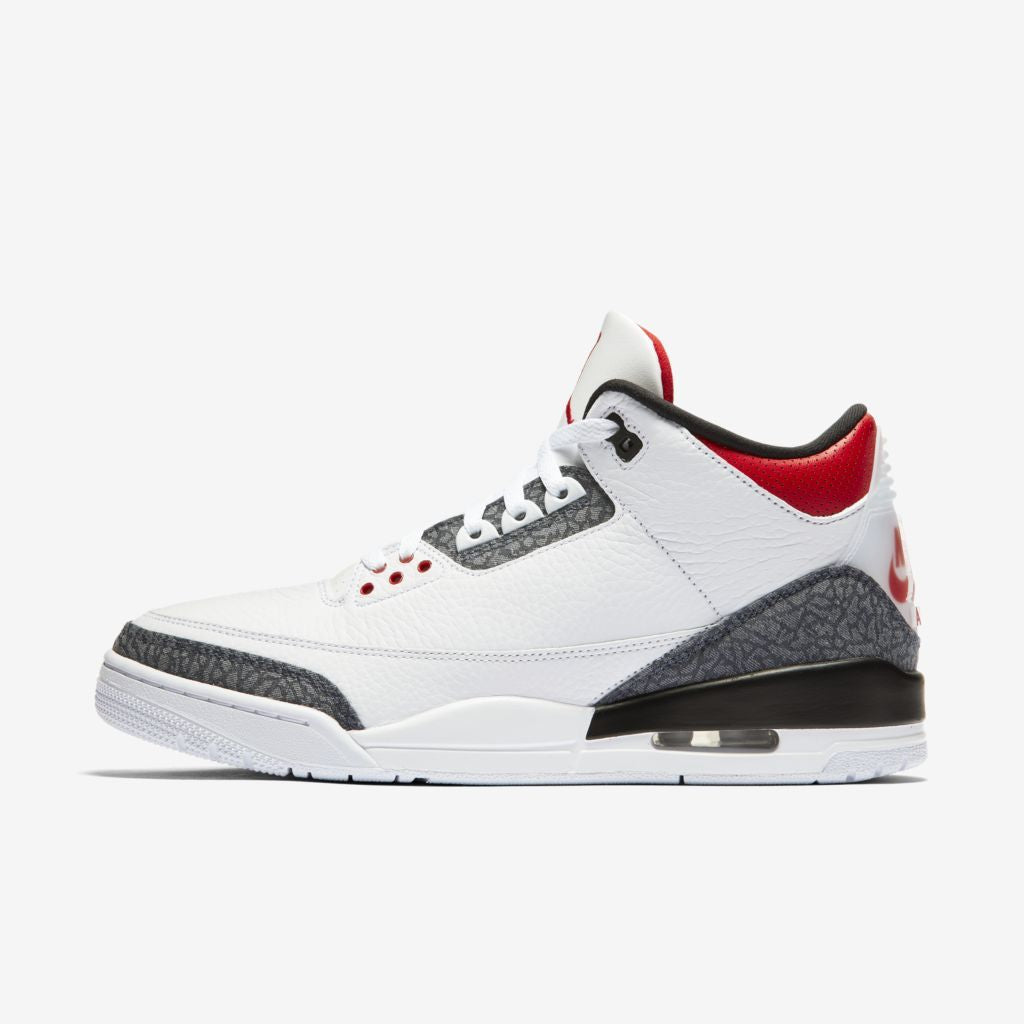 Air Jordan 3 Denim Fire Red