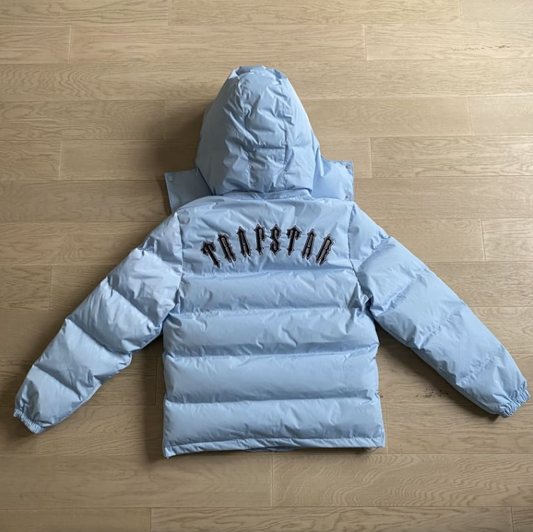 Jaqueta Puffer TrapStar Ice Blue