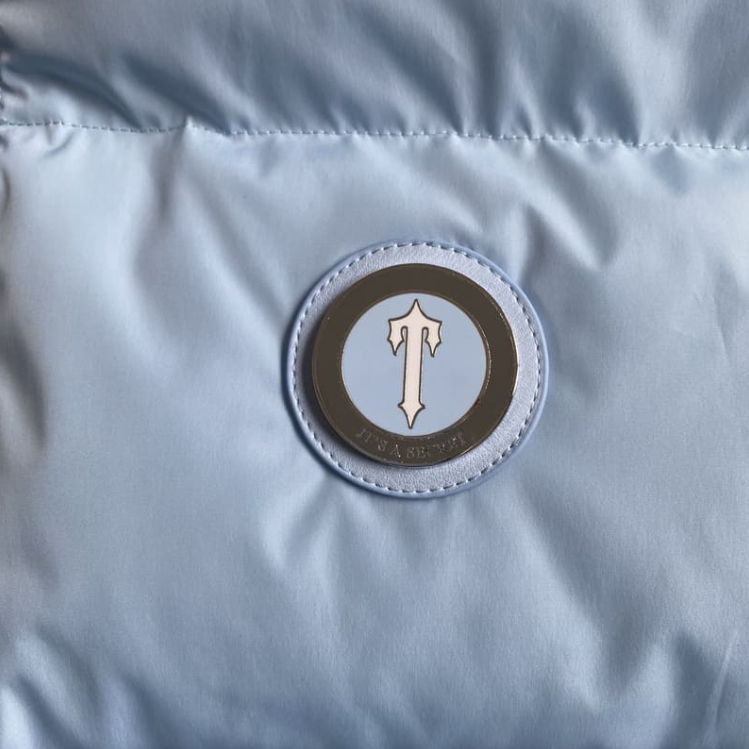 Jaqueta Puffer TrapStar Ice Blue