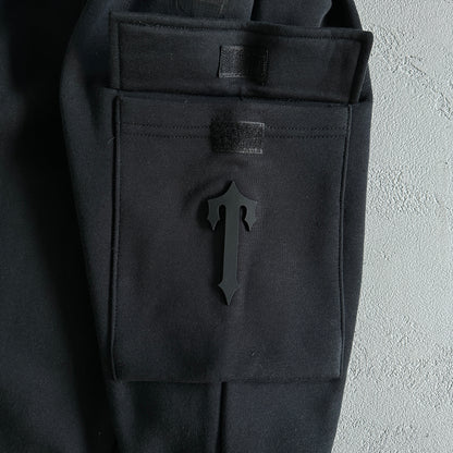 Conjunto TrapStar T-Fleece Preto