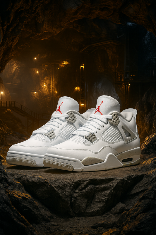 Air Jordan 4 Tech White