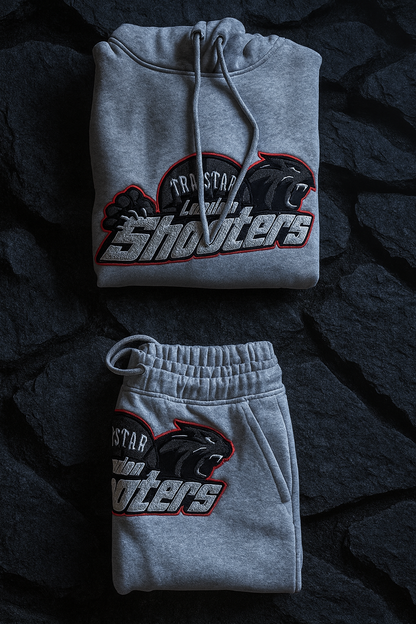 Conjunto Trapstar London Shooters Cinza