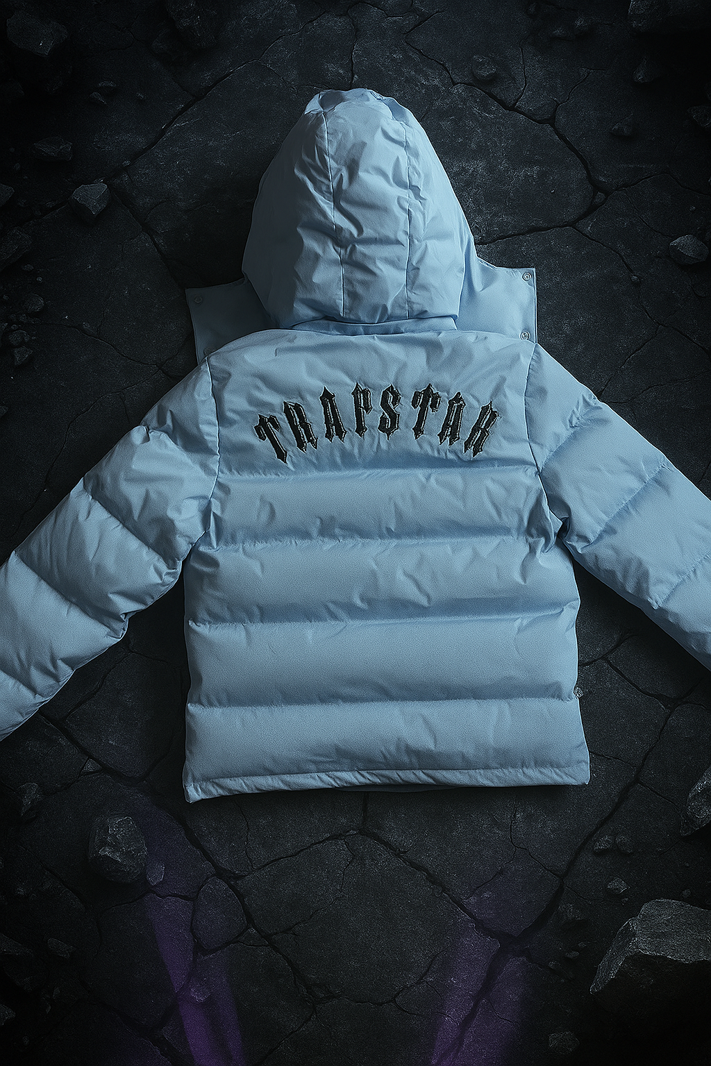 Jaqueta Puffer TrapStar Ice Blue